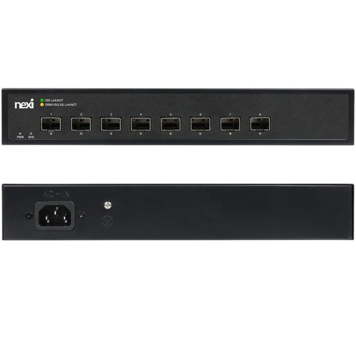 NEXI리버네트워크 넥시 NEXI NX1562 8포트 SFP 10G IGMP 스위칭허브