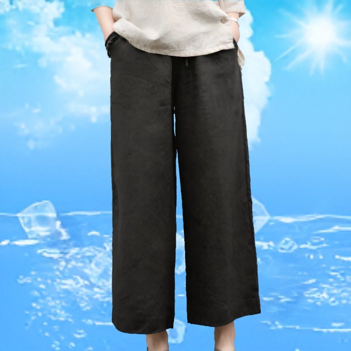 여성 와이드 팬츠 부츠컷 슬랙스 마 바지