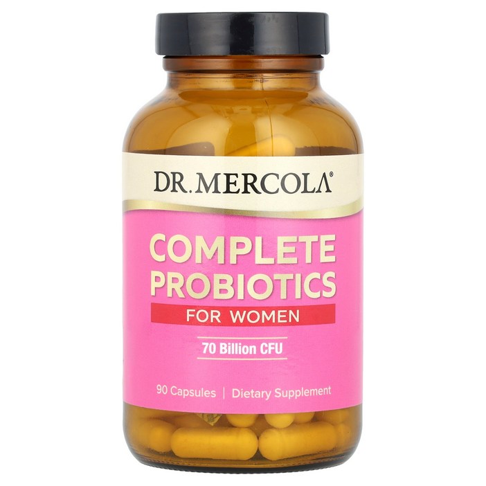 Dr. Mercola Complete Probiotics for Women 닥터 머콜라 컴플릿 프로바이오틱 포 우먼 90캡슐 700억 CFU