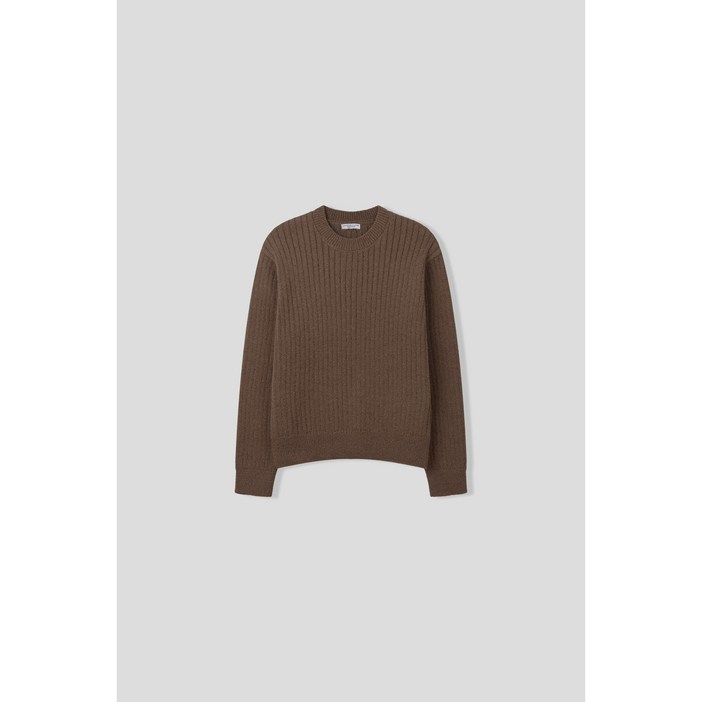 소프트 에릭 부클 라운드 니트