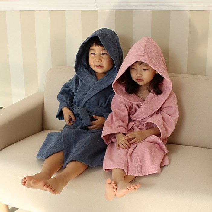 송월타월 송월 아기목욕가운, 1개, 그레이 XL