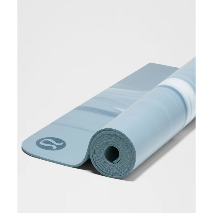 룰루레몬 더매트 요가매트 필라테스 헬스장 홈트 안밀리는 고급 천연고무 재질 매트두께 5mm 논슬립 운동매트 마블