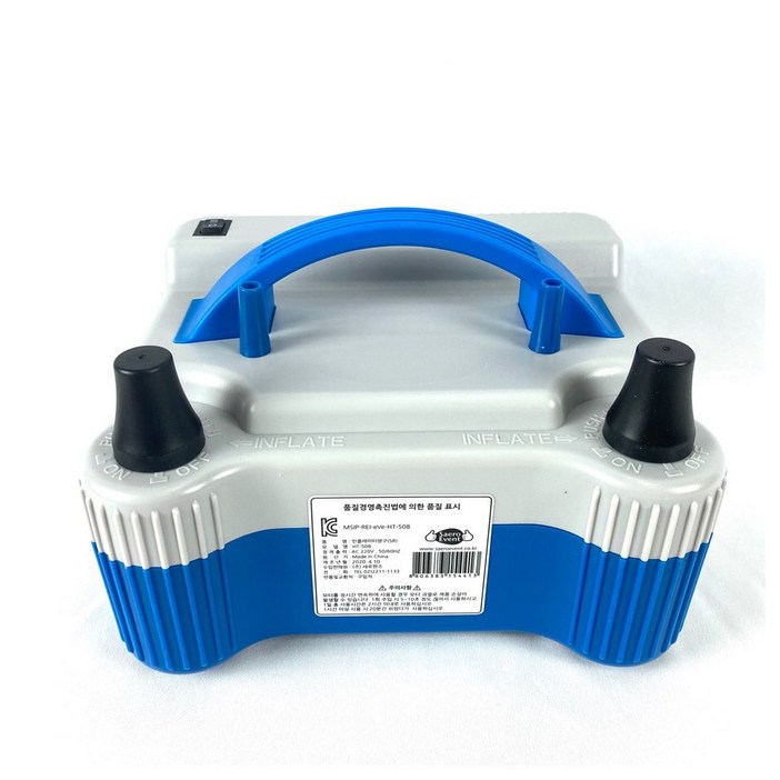 루시드이벤트 인플레이터 양구 SR HT508 풍선 부는 기계, 1개, 인플레이터