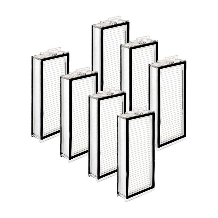 (7팩) Q5 Max+ 울트라 교체 HEPA 필터, Roborock Q5 Max+, Q5 Pro, Q5 Pro+, Q8 Max, Q8 Max+, Q7, Q7+, Q7 Max,