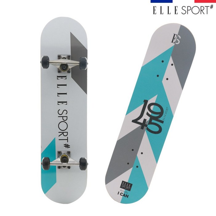 엘르 스케이트보드 입문용 초보 어린이 보드 스케이트 초등학생 가방+티툴, 엘르(일반형)_민트, 1개