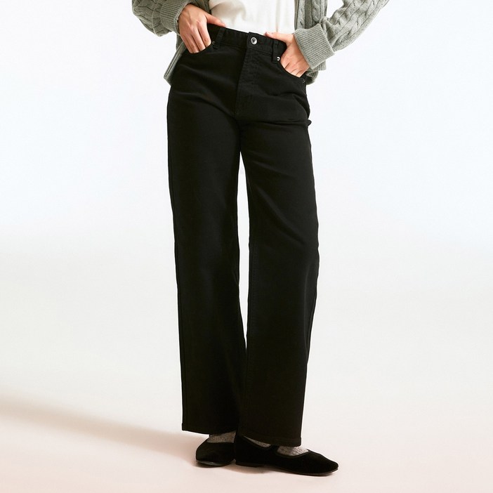 후아유 여성  스트레이트 데님  WHTJD4933F