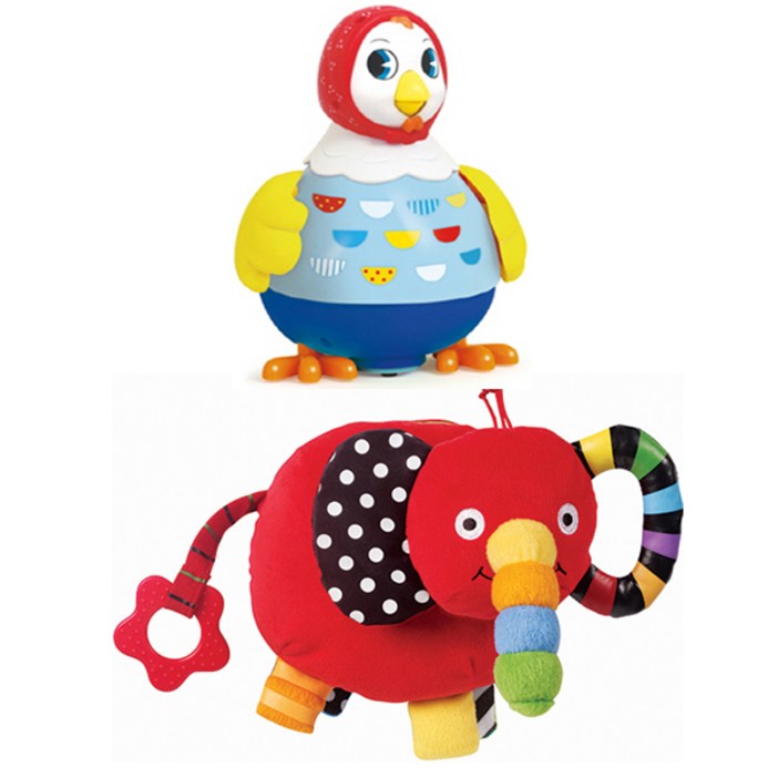 아기와 놀아 주는 꼬꼬맘  안녕 내 친구 코야 2종세트블루래빗TOY