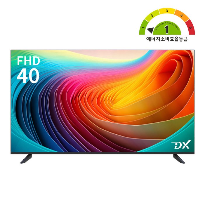 디엑스 1등급 101cm 선명한 Full HD LED TV 모니터 D400XFHD, 100cm40인치, D400XFHD, 벽걸이형, 고객직접설치