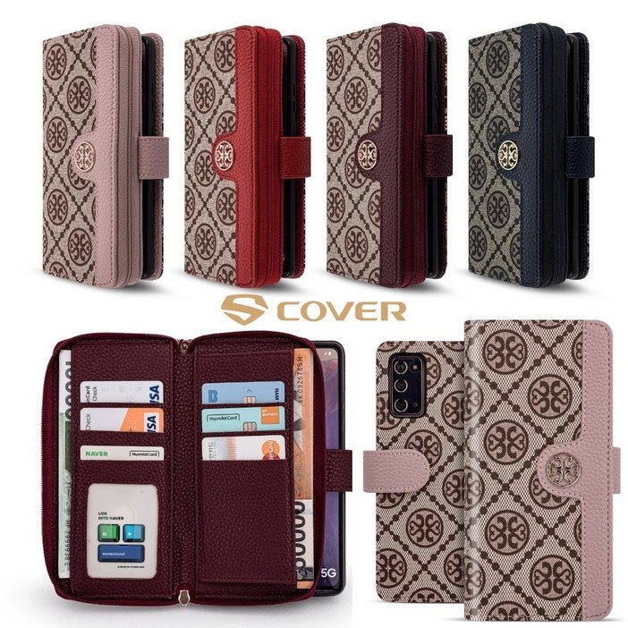 카리나 지퍼 다이어리 대용량 지폐 동전 카드 수납 스트랩 갤럭시 A54 A546 A34 5G A346 A24 A246 케이스