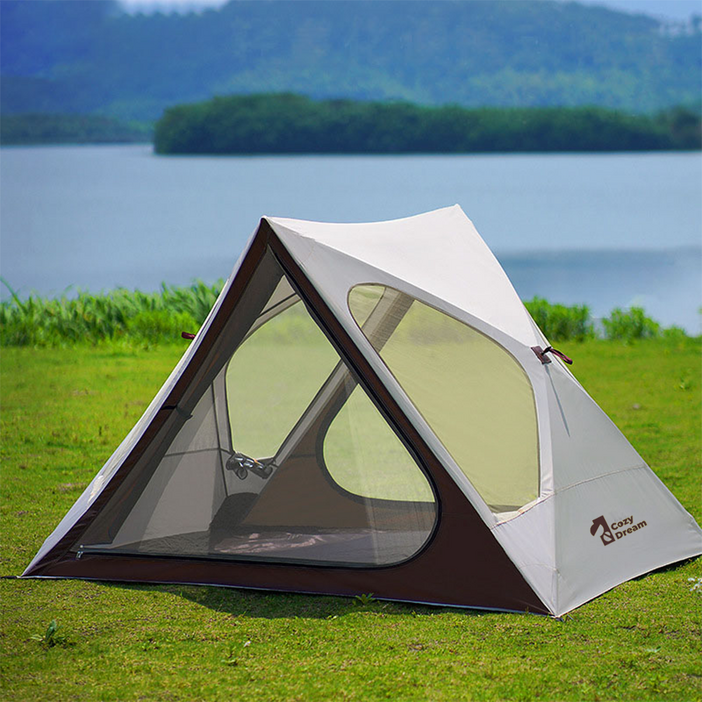 코지드림 아웃도어 그늘막 방수 방풍 캠핑 자동 원터치 텐트, 200×150×130cm23인용