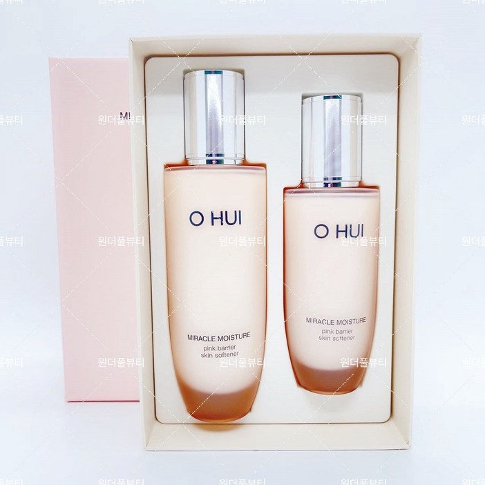 오휘 미라클 모이스처 핑크 베리어 스킨 소프너 2종스페셜 세트(150ml+100ml)