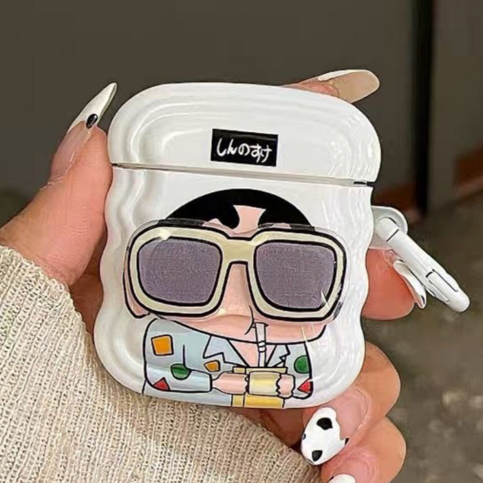 개구쟁이친구들 에어팟케이스 프로1, 프로2 전용  에어팟 청소키트