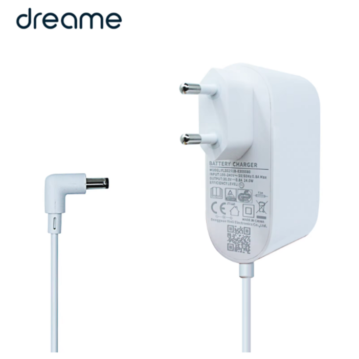 Dreame V9 V9P V10 V11 V12 T10 T20 T30 용 어댑터, EU 플러그 배터리 충전기 교체 예비 부품, 전원 어댑터 액세서리