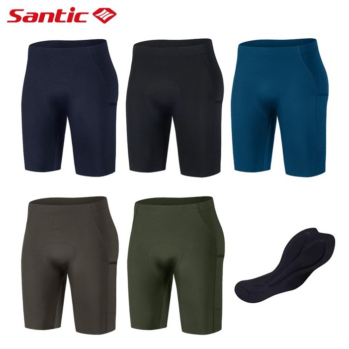 산틱 자전거 바지 4D 패드 반바지 타이즈 5부 카고 GM25C05192