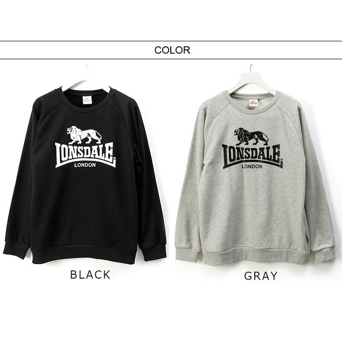 LONSDALE 로고 LD 크루넥 맨투맨티 LONSDALE 로고 LD 크루넥 맨투맨티