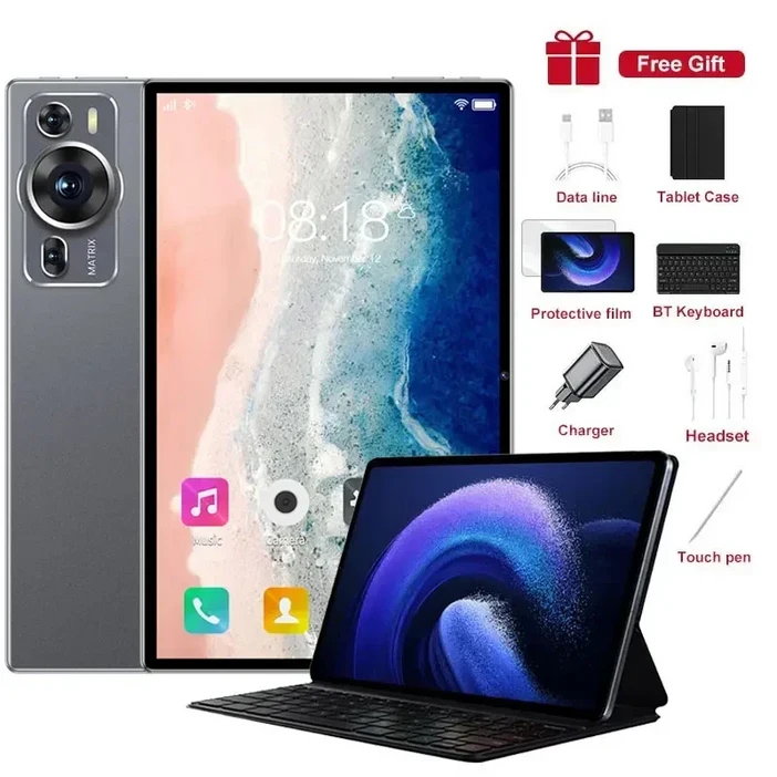 2025 오리지널 P60 Pro 태블릿 20000mAh 탭 5G 듀얼심 10인치 글로벌 버전 고급형 16GB1TB 안드로이드 14