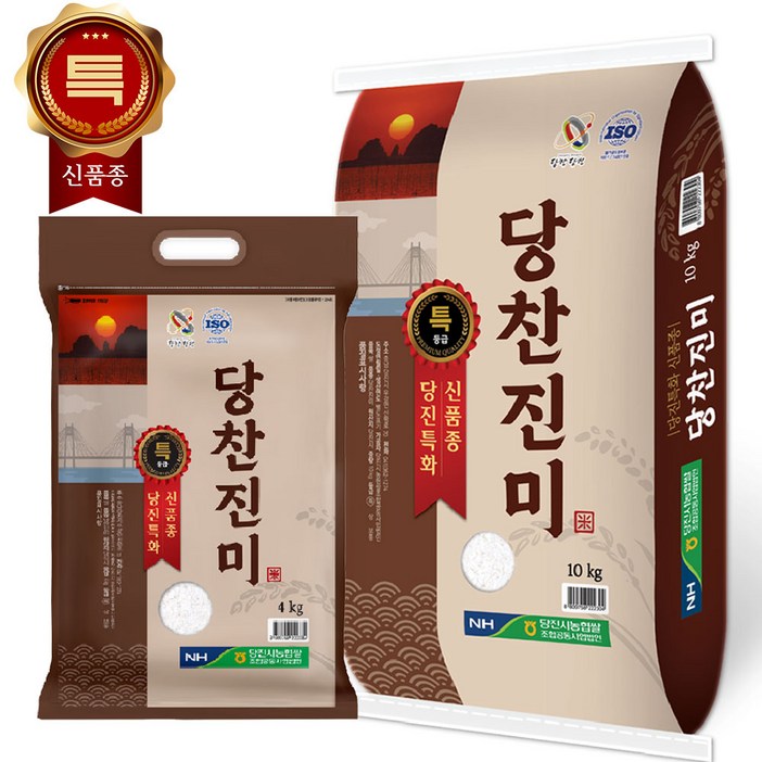 신품종 24년산 햅쌀 출고당일도정 서해대통당찬진미 특등급, 4kg, 1개