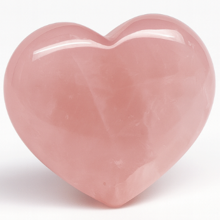 천연 로즈쿼츠 원석, 사랑의 석영 장미수정 파워스톤 4.5x4.5cm 5660g
