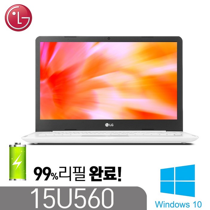 [LG 15U560] 울트라 노트북 인텔 6세대 i5-6200 8G SSD256G 윈10 15.6인치, 15U560, WIN10 Pro, 8GB, 256GB, 흰색