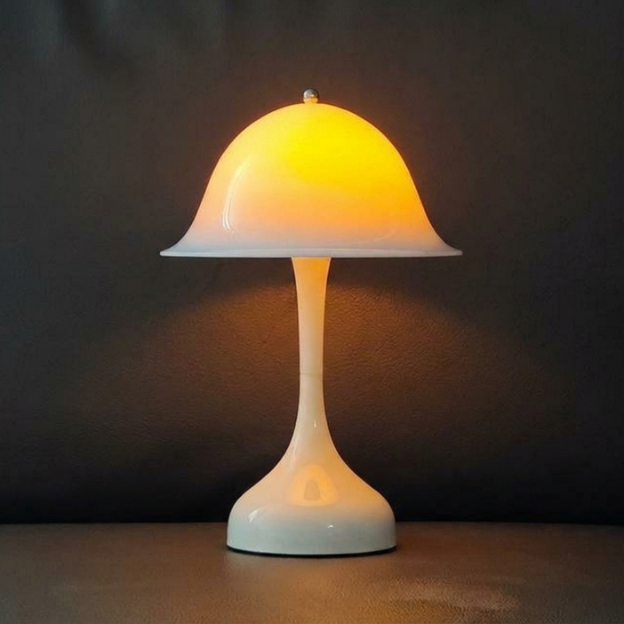 분위기 탁상등감성 버섯 스탠드 무선 터치 3단계 색온도 C타입 충전식 침실 인테리어 조명등