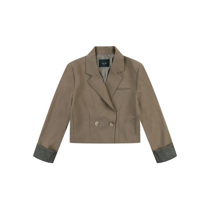 반에이크 더블버튼 숏자켓 VB3YJKUP03Z