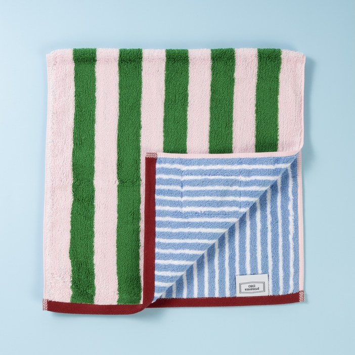 신상품 홈쇼핑 프리마베라1980 양면 고급 호텔수건 코마사타올 답례품 오코텍스 먼지없는 흡수력 좋은 40수 1p, 1개, 워터멜론