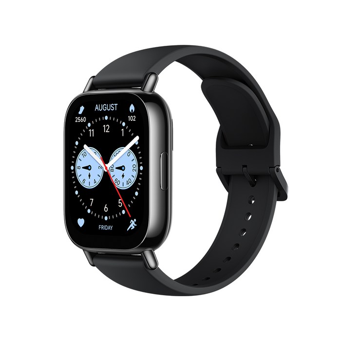 샤오미 레드미 워치 5 라이트 LITE 러닝 만보기 운동 스포츠 스마트워치, 블루투스, 4.98cm, 블랙