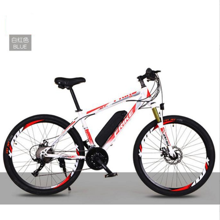 트렉전기자전거 전기MTB Mtb전기자전거 공장 직접 판매 26인치 전기 리튬 이온 산악 자전거 자전거 성인 남녀 디스크 브레이크 가변 속도 오프로드 동력 보조 자전거