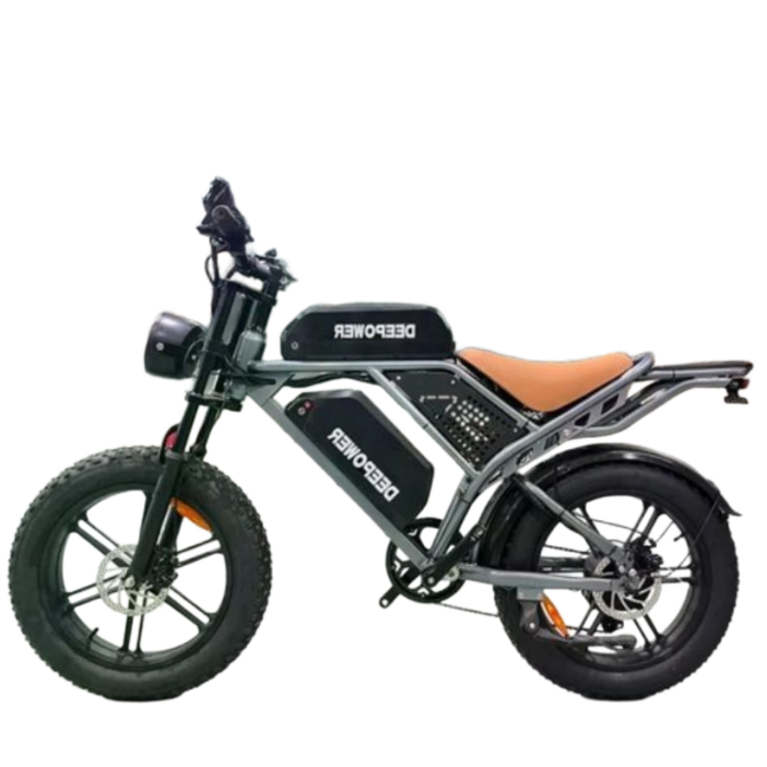 DEEPOWER 전기자전거 오프로드 자토바이 팻바이크 PAS 출퇴근 전동자전거 48v 2000w DPS7, LG배터리60ah×200240km, 알루미늄