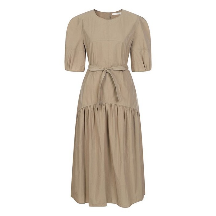 마레몬떼 볼륨소매 반팔 원피스 M235MOP22M0