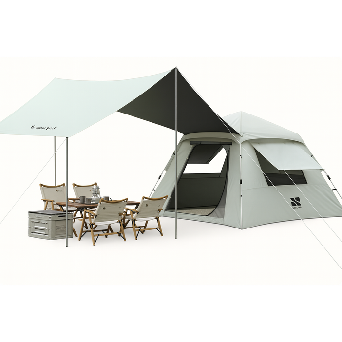 매력상점 원터치텐트 돔텐트 육각 텐트 백패킹텐트 캠핑그늘막텐트 3-5인용 5~8인용 텐트 사계절용