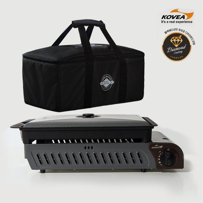 코베아구이바다 블랙에디션 다이아몬드코팅 한정판(대형/L) KGG-1304CDC, 1개