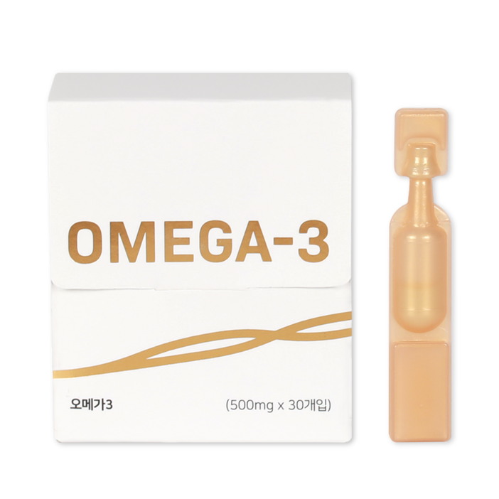 닥터바이 강아지 오메가3 영양제 진공밀폐질소 앰플 포장, 오메가3, 1개, 피부털개선