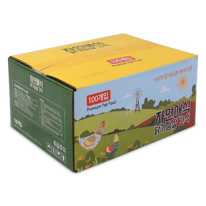 자연애식 닭가슴살 고양이간식 100p, 1개, 2kg 자연애식 닭가슴살 고양이간식 100p, 1개, 2kg