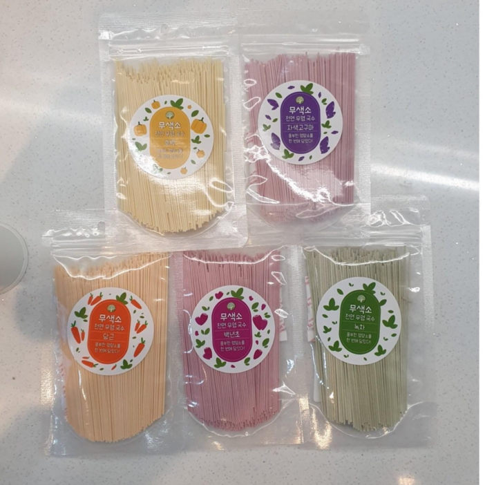 앵무새 소동물 간식 무염국수 5종세트 250g
