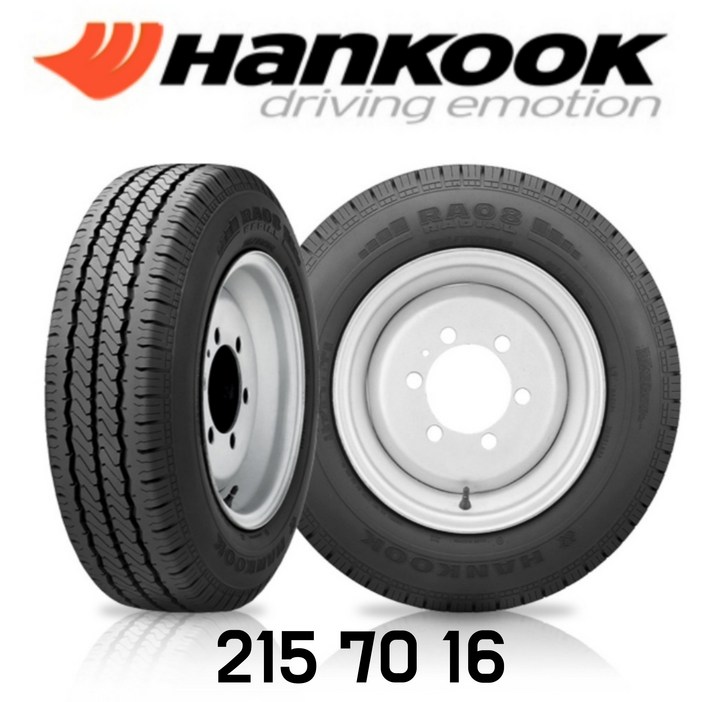 한국타이어215 70 16 RADIAL RA08 2157016 6pr 화물차 앞타이어 스타렉스 스타리아