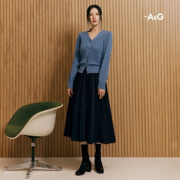 [패션위크 기간한정10%][2만원인하] 더엣지 24FW 아코디언 데님