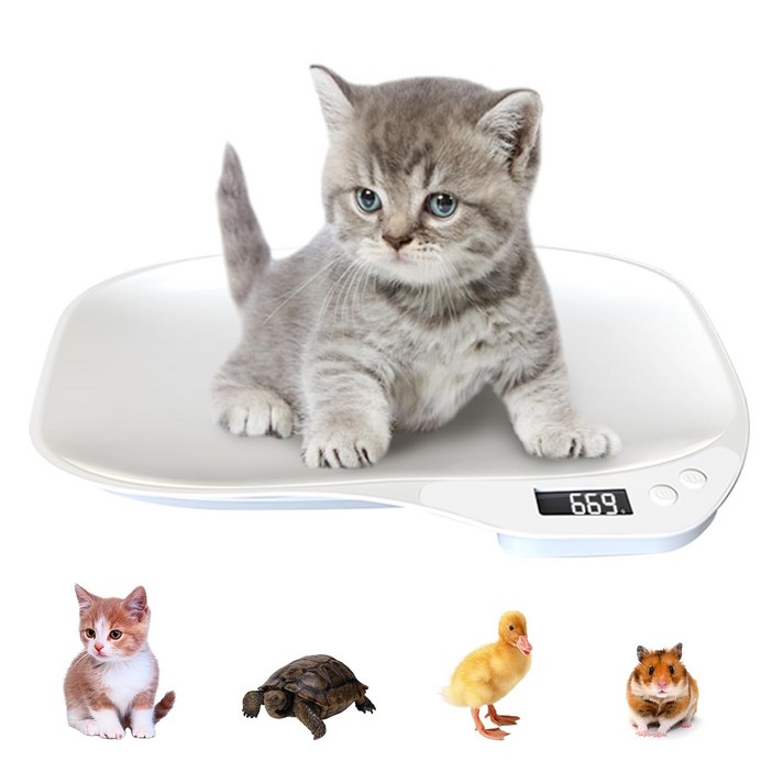 Max 15kg 강아지 고양이 유아 겸용 반려동물 체중계