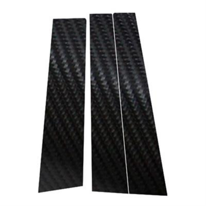 (아이비유몰) 현대 벨로스터N 호환 B필러 2열 도어손잡이 카본 데칼 스티커