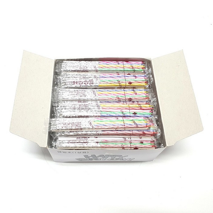 생일초 1살용 100봉 실초 케이크 이벤트 1살초 양초