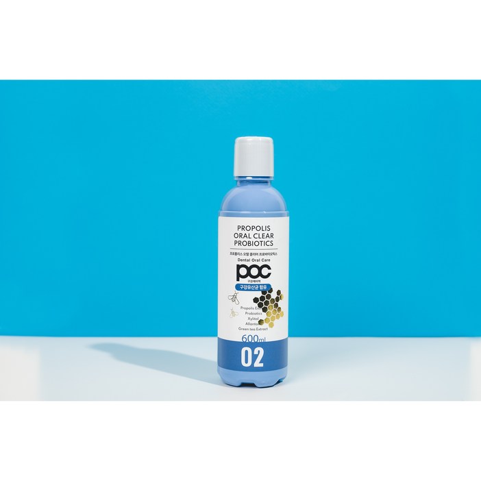 POC 프로폴리스 오랄클리어 찌꺼기 구강유산균 프로바이오틱스 가글