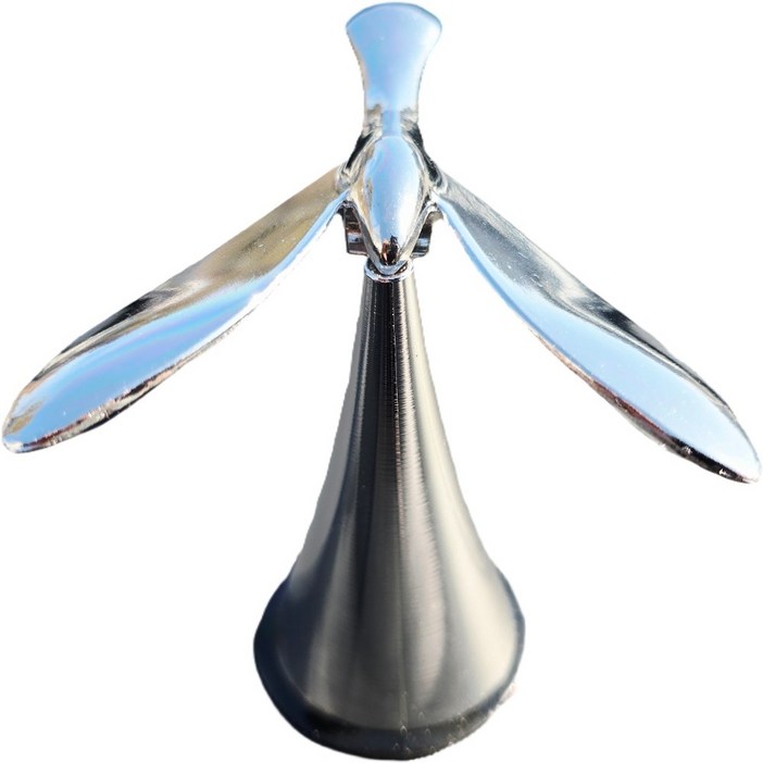 다브엔 차량용 인테리어 움직이는 새 대시보드 메탈 오브제