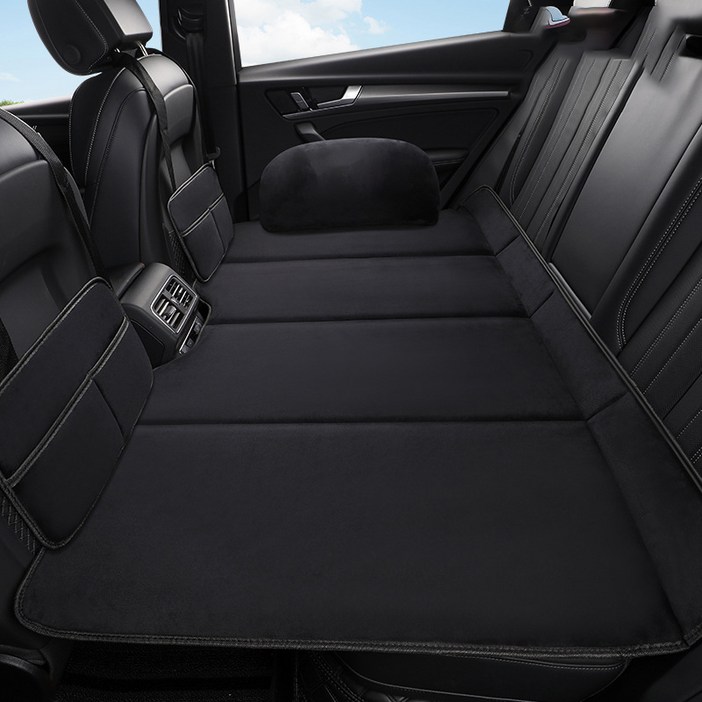 길이 연장형 자동차 뒷좌석 평탄화 확장보드 킥보드 SUV 적용 강력한 지지 전차종, 블랙