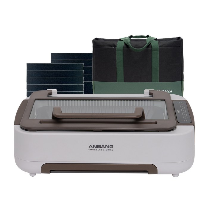 안방그릴 울트라 연기냄새기름잡는 전기그릴 보관가방필터10개 AB1101MF바베큐 삼겹살 대형 그릴 시즌6