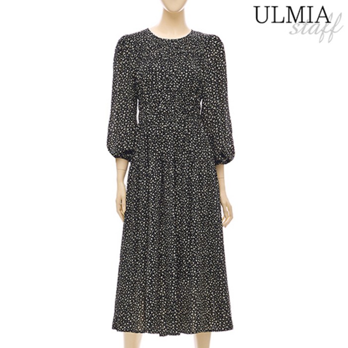 율미아스탭 잔꽃스모킹원피스SI3S1OP3331