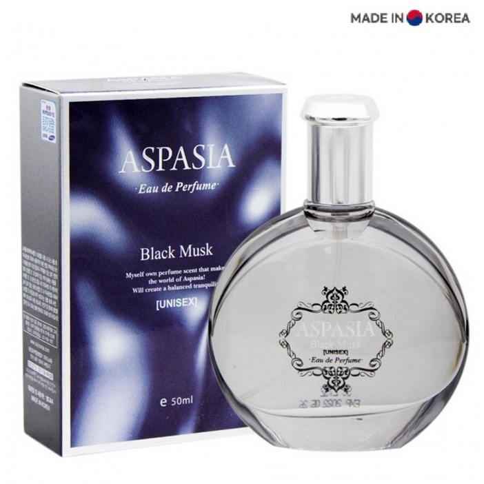 국산 ASPASIA 향수 50mL 블랙머스크향