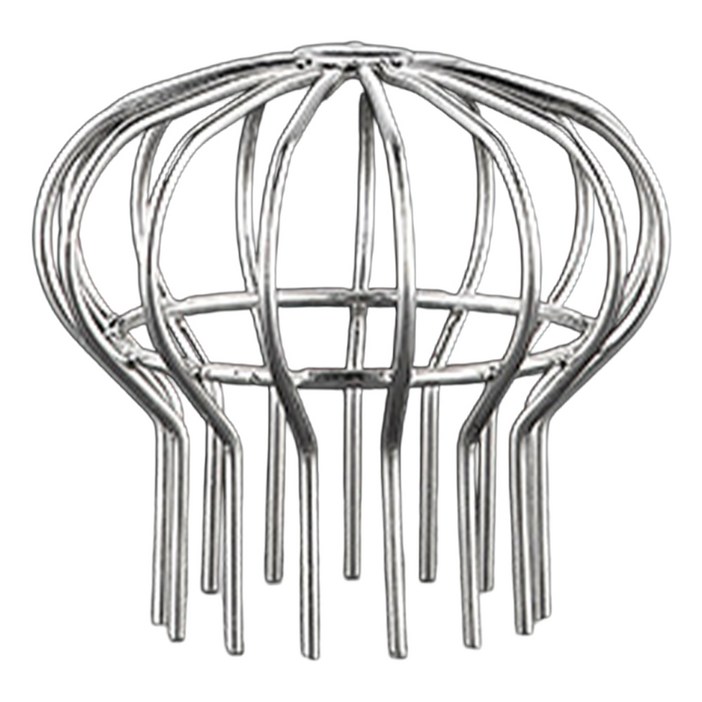 아모란나 스테인레스 낙엽방지망 우수관 지붕 배수관 낙엽방지 거름망 그물망 트랩필터 낙엽망, 1개