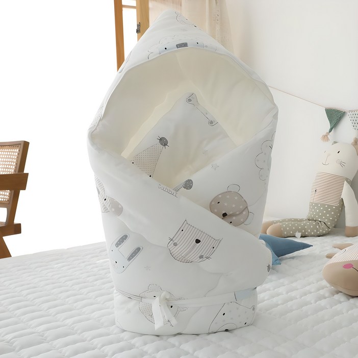 준앤종 프리미엄 순면 신생아 누비 겉싸개