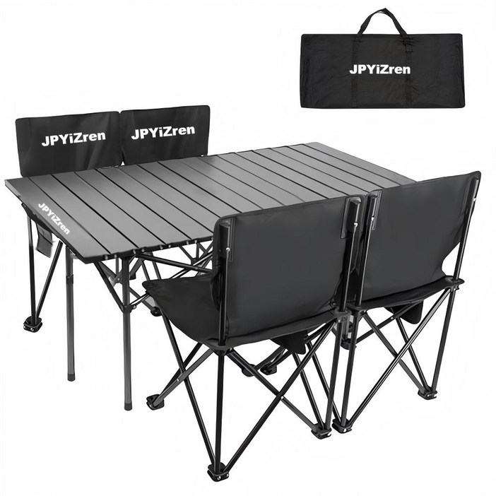 아웃도어 테이블 의자 세트 초경량 접이식 폴딩 캠핑 테이블