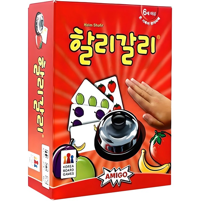 코리아보드게임즈 할리갈리 순발력 게임, 혼합색상, 1개